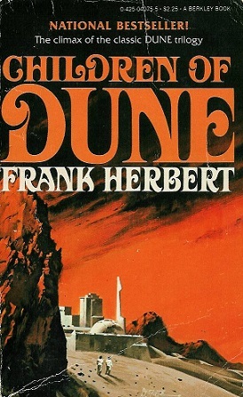 Frank Herbert Children of Dune Book Cover