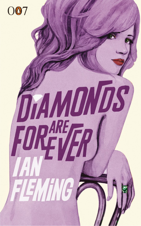 Ian Fleming James Bond Diamonds Are Forever Book Cover