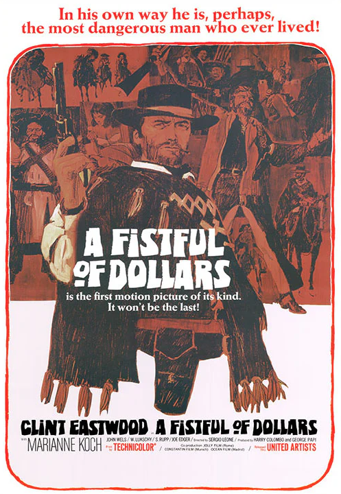 A Fistful of Dollars Movie Poster