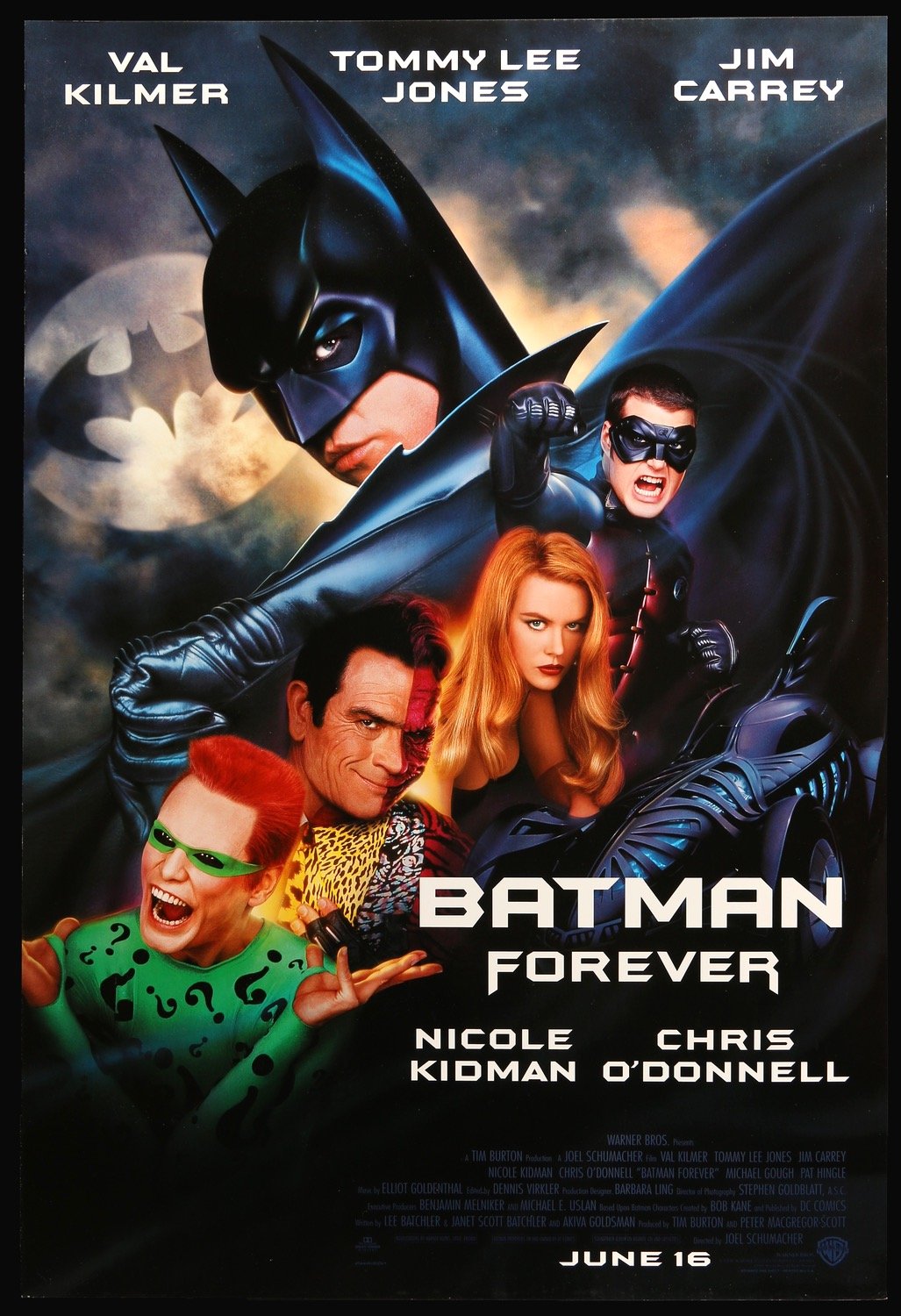 Batman Forever — sketches of time