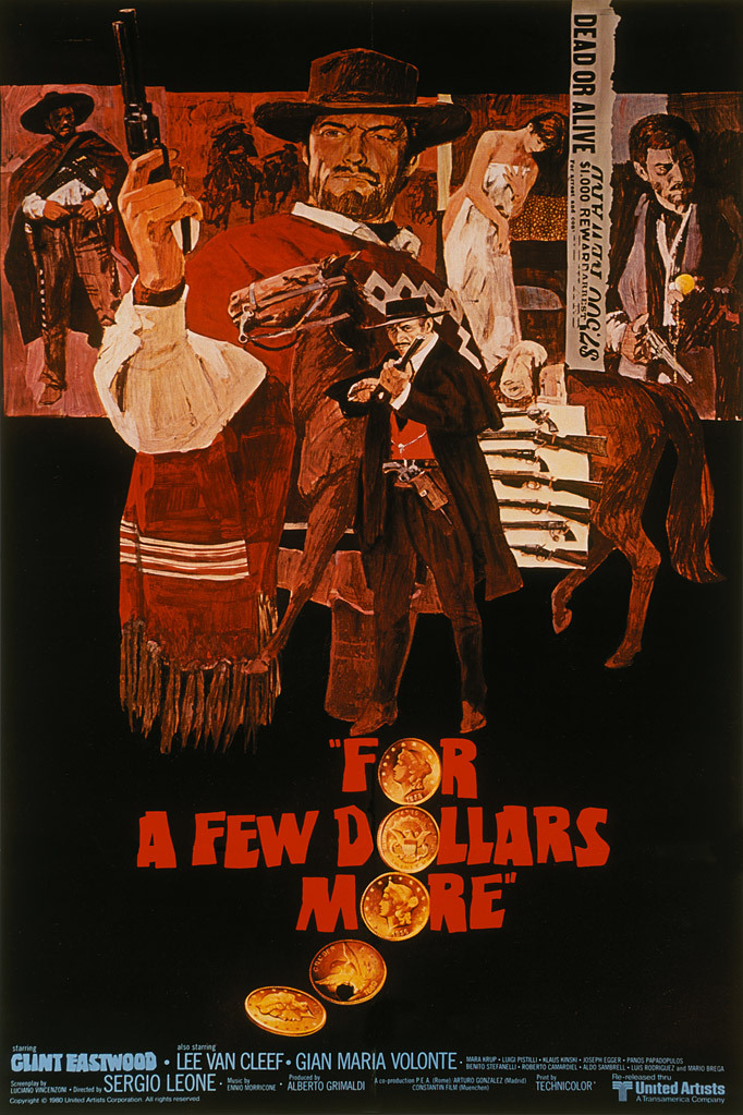 For a Few Dollars More Movie Poster