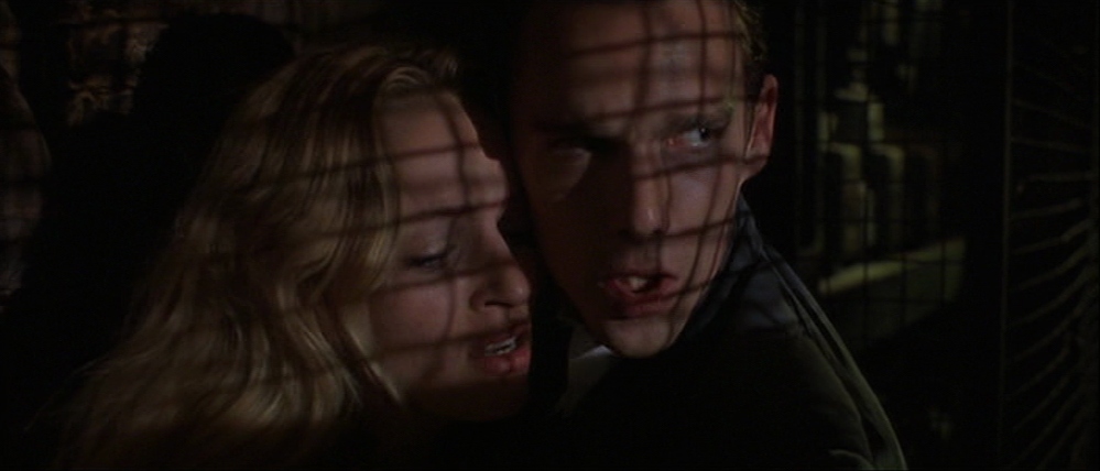 Ethan Hawke and Uma Thurman in Gattaca