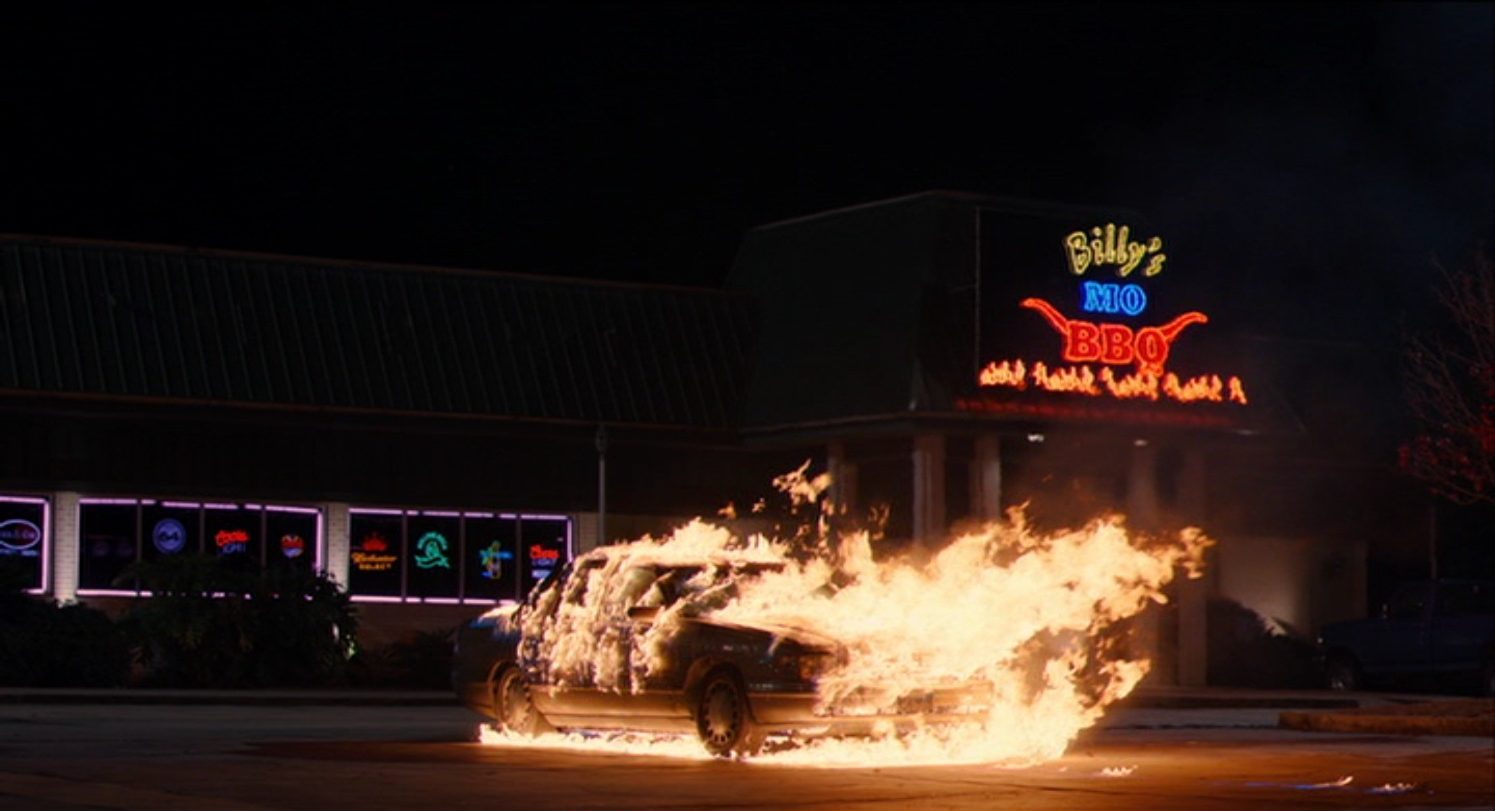 Joe Sets Arlene's Car on Fire