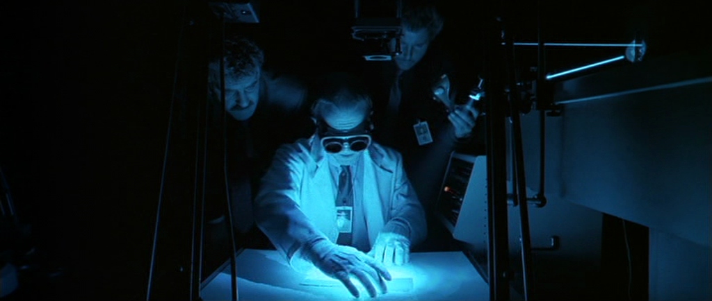 The Lab Technician Analyzes a Note Written to Dr. Lecter