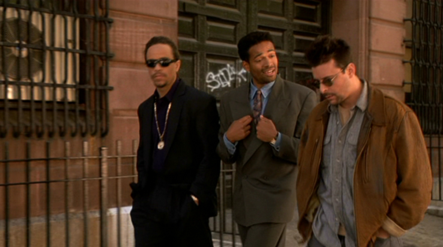 Ice-T, Mario Van Peebles, and Judd Nelson in New Jack City