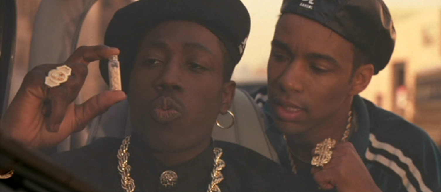 Wesley Snipes and Allen Payne in New Jack City
