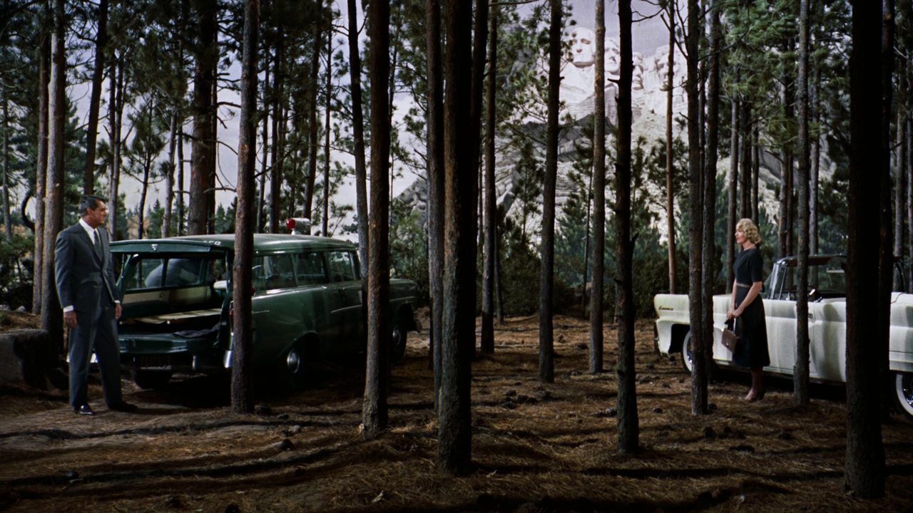 Cary Grant and Eva Marie Saint in North by Northwest