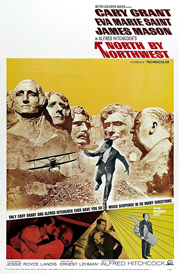 North by Northwest Movie Poster