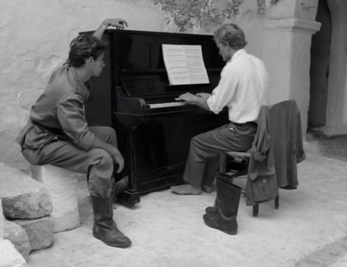 Florian Fricke as The Pianist