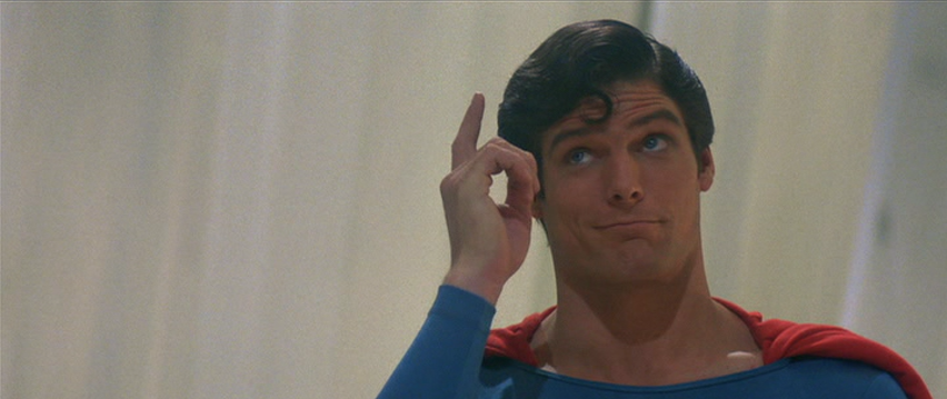 Christopher Reeve as Superman