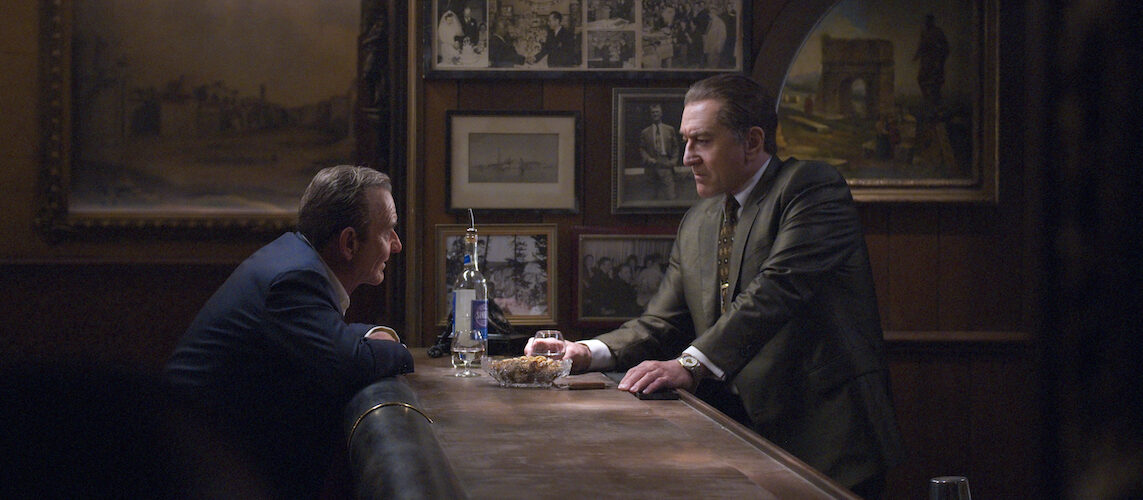 Joe Pesci and Robert De Niro in The Irishman