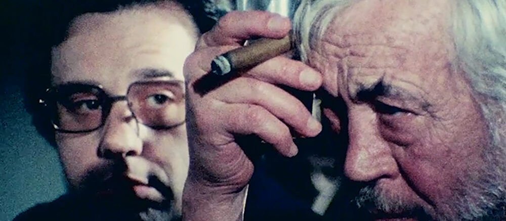 Peter Bogdanovich, and John Huston in The Other Side of the Wind
