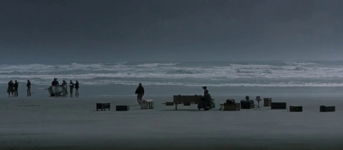 Arrival on the Beach of New Zealand