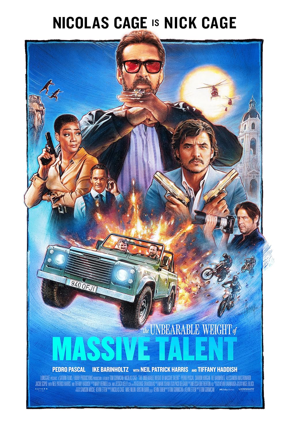 The Unbearable Weight of Massive Talent Movie Poster