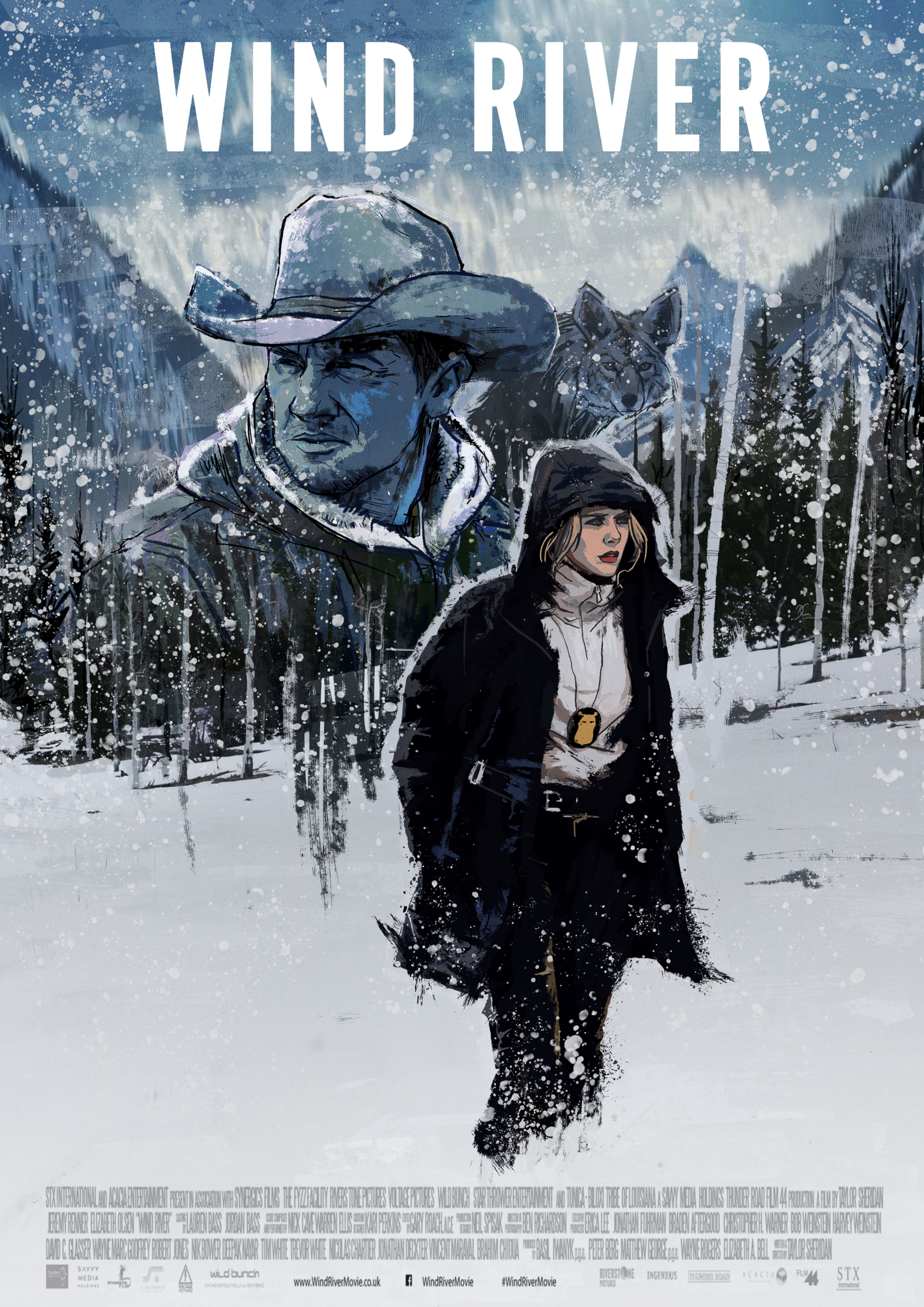 Wind River Movie Poster